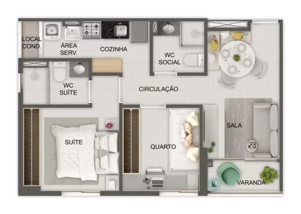 Imagem Apartamento Padrão
