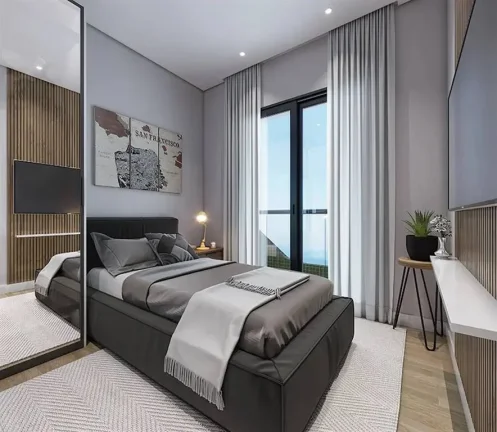 Imagem APARTAMENTO COM 128 m² - FORTE - PRAIA GRANDE SP