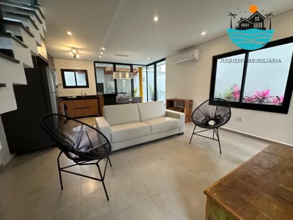 Imagem Lançamento - Casa a venda em Juquehy, com 3 suítes, sala, cozinha americana, churr. ... piscina privativa, 136m² área construída | Juquehy Imobiliária