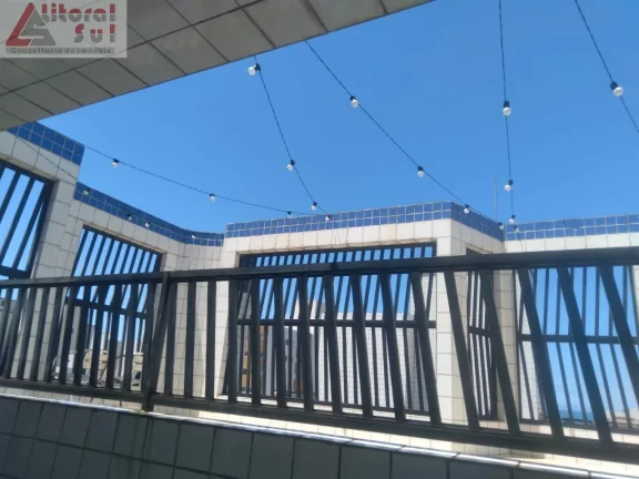 Imagem Cobertura à venda em Praia Grande-SP, bairro Ocian: 2 quartos, 2 suítes, 2 salas, 2 vagas, 180m². Venha conferir!