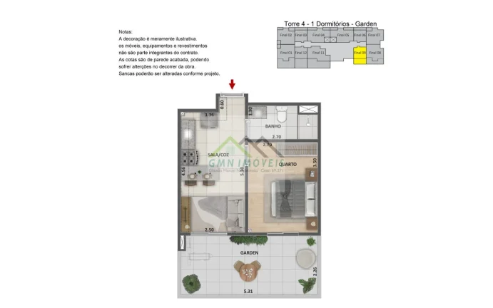 Imagem Metropolitan Dream - Aparrtametno 3 quartos, 1 suíte e vaga, Barra da Tijuca
