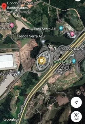 Imagem 1.220 m² - EXELENTE TERRENO PARA VENDA NO CONDOMÍNIO RESIDENCIAL SOLAR BANDEIRANTES - JARDIM ALEGRE - ITUPEVA SP