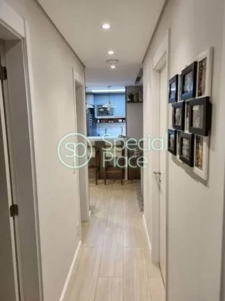 Imagem Apartamento moderno amplo living com varanda gourmet, ar condicionado, 95 metros, todos os ambientes...