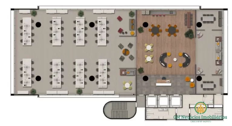 Imagem Aluga escritório, Ed Corporativo renovado (de 442 a 883m2)Pinheiros!