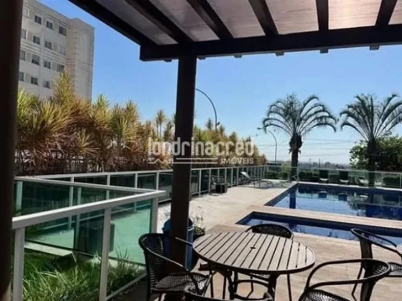 Imagem Apartamento com 2 Quartos no Spazio Lyon – Zona Norte de Londrina, 1 Vaga e Lazer Completo