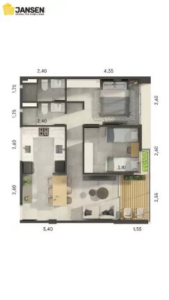 Imagem APARTAMENTOS COM 02 QUARTOS E COBERTURA DUPLEX, A BEIRA MAR DO BESSA.