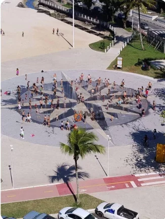 Imagem Apartamento com 2 dormitórios à venda, 63 m² por R$ 361.600 - Centro - São Vicente/SP