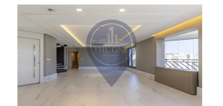 Imagem Luxuosa cobertura à venda em São Paulo-SP, Campo Belo: 4 quartos, 2 suítes, 3 salas, 4 banheiros, 4 vagas, 440m².