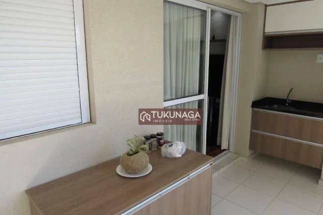 Imagem Apartamento com 2 dormitórios para alugar, 65 m² por R$ 4.758,16/mês - Jardim Flor da Montanha - Guarulhos/SP