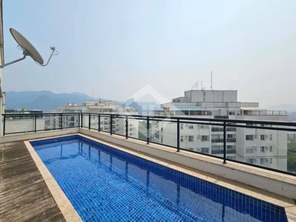 Imagem Cobertura Linear no Majestic: 4 Suítes, Piscina com Vista Pedra da Gávea