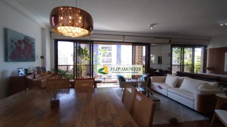Imagem Lindo apartamento para venda com 235 m² com 4 quartos, 3 garagens no miolo Cambuí - Campinas - SP