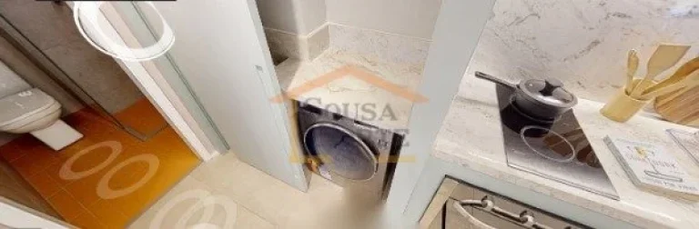 Imagem Apartamento com 36m², 2 dormitórios, 1 banheiro, sala com varanda integrada, bem ventilada e ilumi...