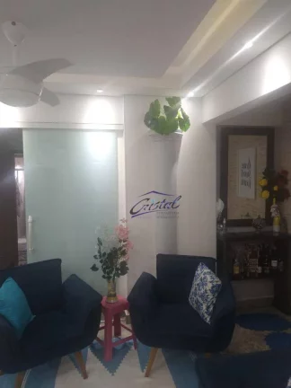 Imagem Apartamento com 3 dormitórios à venda, 126 m² por R$ 640.000,00 - Ocian - Praia Grande/SP