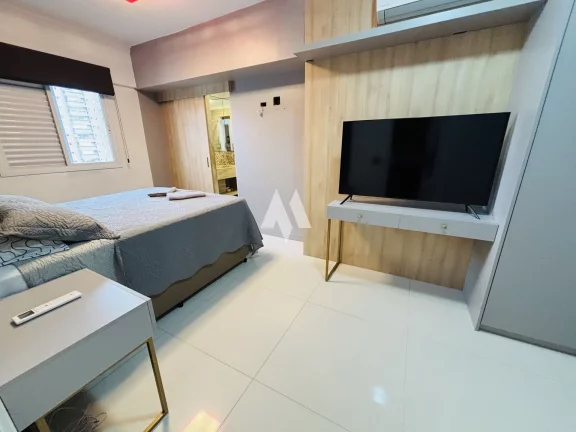 Imagem Apartamento alto padrão à venda porteira fechada com 3 dormitórios e Varanda Gourmet no Boqueirão de Santos/SP