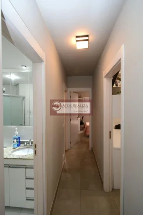 Imagem Conheca TownHouse, Com 3 Dormitórios, sendo 1 suíte 3 banheiros 2 vagas Varanda Lavanderia Churrasqueira Piso Portobello Armários embutidos submetida; Quartos,banheiros,sala,lavanderia e cozinha Clube em condomínio residencial fechado Segurança e portaria