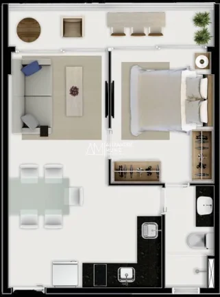 Imagem J. SMART JOSÉ VILAR, Apartamentos compactos na Aldeota,Fortaleza-CE.