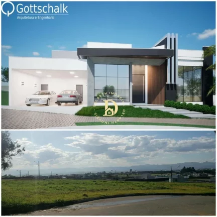 Casa de Condomínio com 3 Quartos à Venda, 260 m² em Santa Mônica - Caçapava
