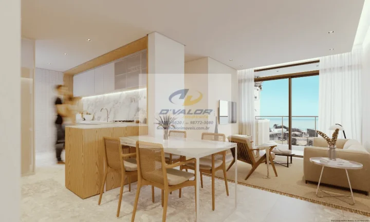 Imagem Vendo Apartamentos de 59,53 à 78,53m², com 2 ou 3 quartos, varando gourmet e 1 ou 2 vagas