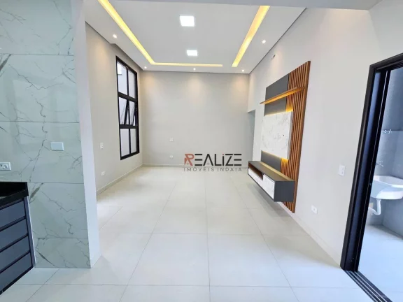 Imagem Casa moderna com 3 dormitórios à venda, 104 m² por R$ 765.000 - Jardim Bom Sucesso - Indaiatuba/SP