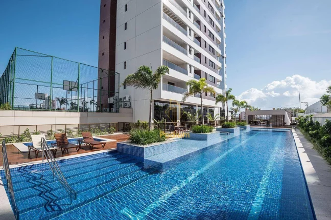 Imagem Apartamento com vista para o mar e área de lazer completa no Mansões Heron Marinho no Altiplano - AP0291
