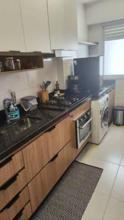 Imagem Apartamento com 1 dormitório com lazer completo, andar alto e vaga demarcada à venda, 44 m² por R$ 636.000 - Campo Grande - Santos/SP