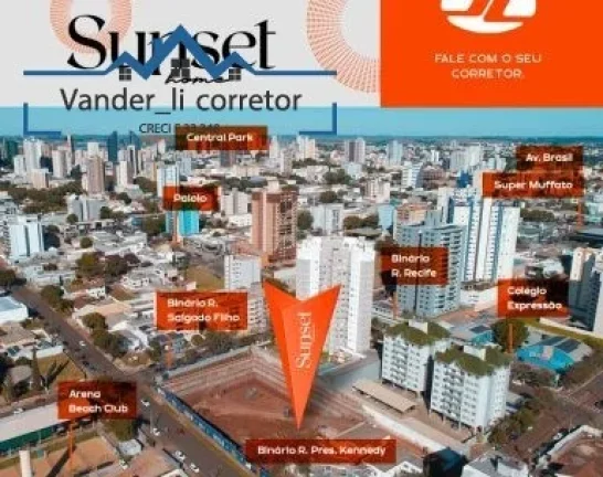 Imagem APARTAMENTOS A VENDA NO SUNSET HOME TORRE II EN CASCAVEL-PR.