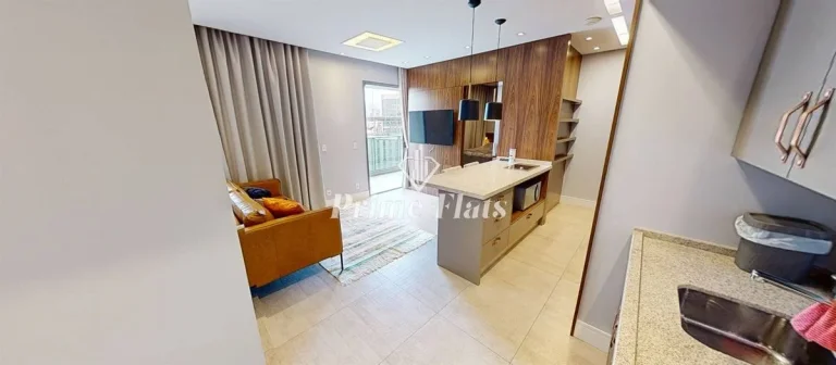Imagem Flat disponível para locação no VHouse Faria Lima, com 92m², 2 dormitórios e 2 vagas