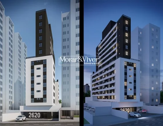 Imagem Apartamento para Venda em Curitiba, Água Verde, 2 dormitórios, 1 banheiro, 1 vaga