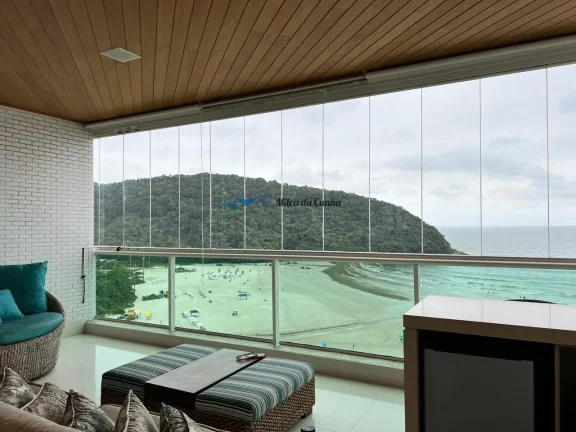 Imagem Linda Cobertura para Venda de Frente para o Mar, com Piscina Privativa com 4 suítes, 3 vagas, 300m², Riviera de São Lourença, Bertioga