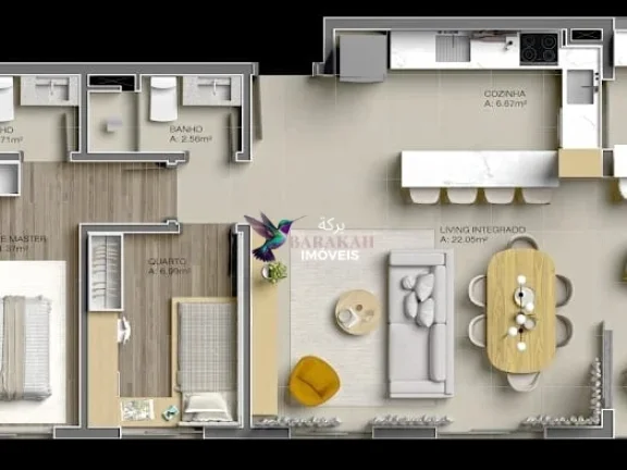 Imagem Varandas Trend Living - Apartamento em Nossa Senhora das Graças, Canoas/RS