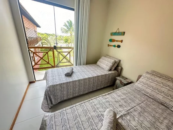 Imagem A 5ª Avenida Imóveis selecionou esse belíssimo apartamento 3/4, suite, porteira fechada no Condomínio Quinta Das Lagoas Reserva, Itacimirim: 970 mil