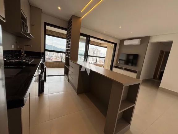 Imagem Apartamento à Venda com 2 dormitórios e vaga demarcada em José Menino, Santos/SP