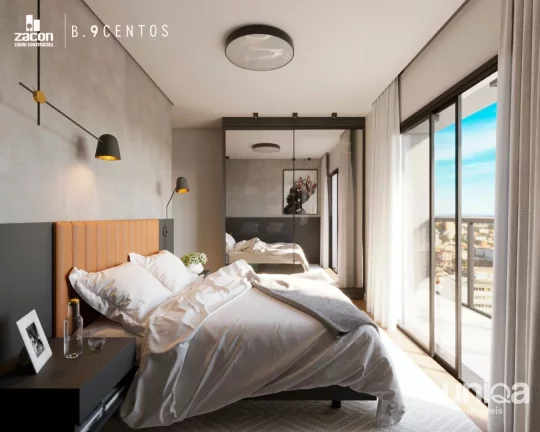 Apartamento dois dormitórios a venda no centro de Santa Maria ed B9centos