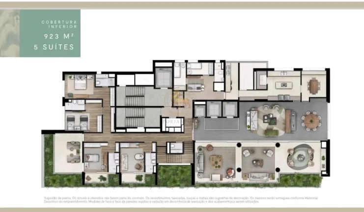 Imagem BUENO BRANDÃO 257 - Cobertura Duplex 923m² | 5 Suítes | 7 Vagas | Vila Nova Conceição