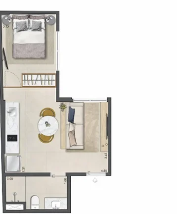 Imagem APARTAMENTO RESIDENCIAL em Rio de Janeiro - RJ, Leblon