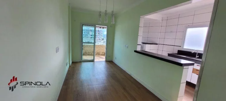 Imagem Apartamento com 1 dormitório à venda, 53 m² por R$ 340.000,00 - Vila Caiçara - Praia Grande/SP