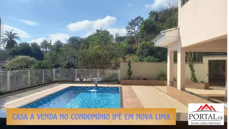 Casa à venda no Condomínio Ipê Nova Lima