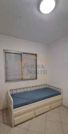 Imagem Apartamento de 70 m², totalmente mobiliado, com 3 dormitórios, sala para dois ambientes com sacada...