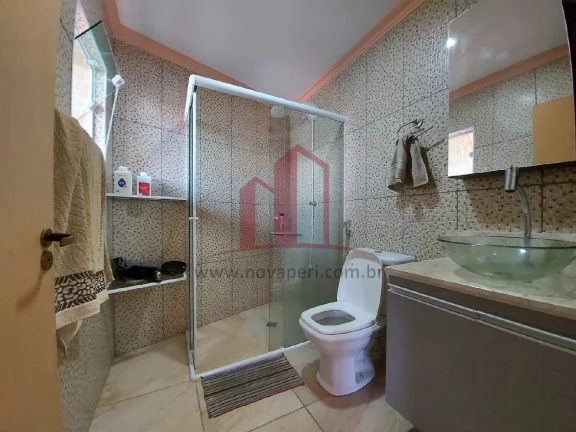 Imagem Espetacular casa à venda em Franco da Rocha-SP, Residencial Santo Antônio, 4 quartos, 1 suíte, 2 salas, 2 banheiros, 4 vagas.