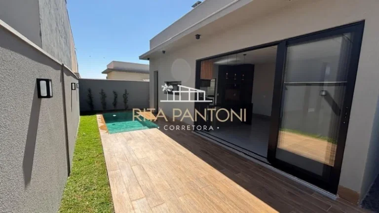 Imagem Casa Condominio - Ribeirão Preto - Condomínio Quinta dos Ventos - Região Sul
