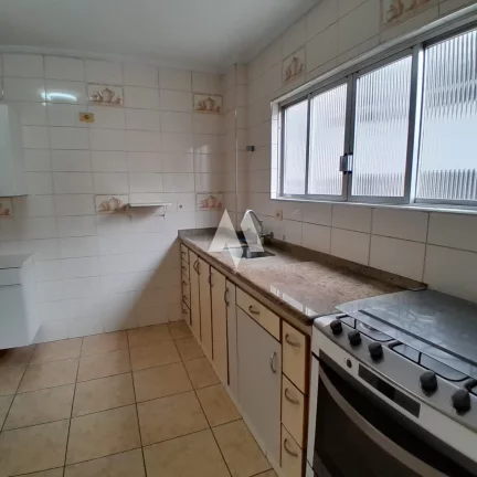 Imagem Apartamento quadra da praia - Bairro Pompéia -02 Quartos - 02 Banheiros
