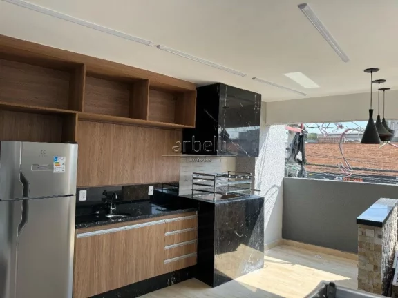 Imagem Apartamento com 36M², 2 dormitórios, cozinha integrada com a sala, área de serviços, varanda e 1...