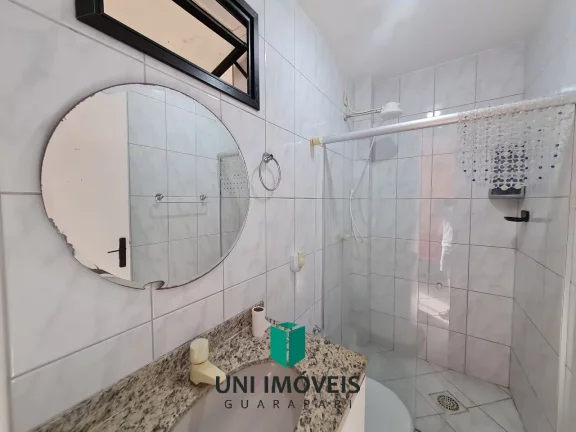 Imagem Apartamento à venda na Praia do Morro em Guarapari - Varanda, Elevador e Vista lateral para o mar