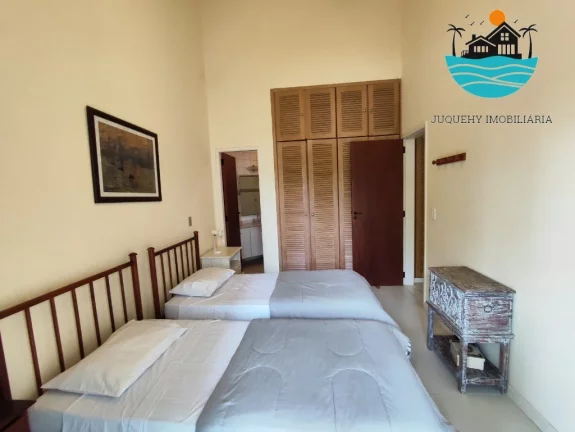 Imagem Casa para Alugar em Juquehy, 4 Quartos, sendo 02 Suítes, serviço de praia, Piscina, max 08 pessoas, 500 metros da praia, | Juquehy Imobiliária