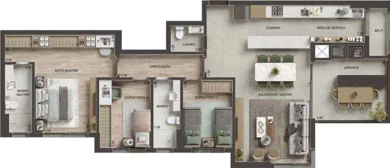 Imagem Auth - Apartamento à venda no bairro Centro Cívico - Curitiba/PR