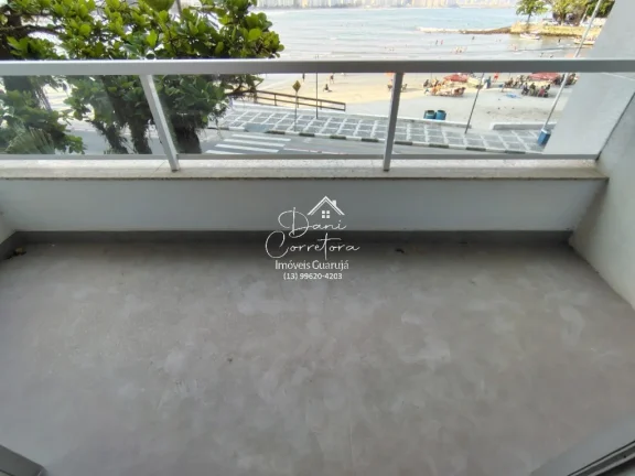 Imagem Venda de Apartamento de Luxo reformado na Vila Luis Antônio, Guarujá-SP: 3 Quartos, 1 Suíte, 2 Salas, 3 Banheiros, 1 Vaga de Garagem - 150,25 m².