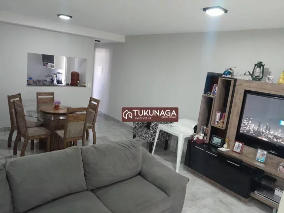 Imagem Cobertura Duplex 2 Suites/Condomínio Residencial Monte Verde/Guarulhos 3 vagas garagem