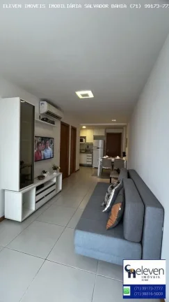 Imagem Apartamento à venda na Barra, Expresso 2222, 1 Quarto, Porteira Fechada, Vista Cristo e Piscina no Roof Top euma vaga