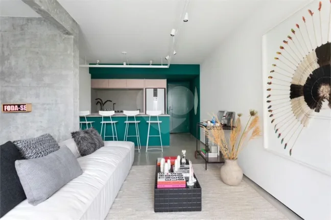 Imagem Apartamento para alugar com 2 quartos, sendo 1 suíte, no condomínio Grand Space Pinheiros, São Paulo - SP