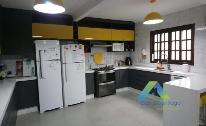 Imagem Sobrado alto padrão 495 metros, 10 vagas de garagem, espaço gourmet todo decorado designer moderno.